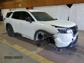 2024 Nissan Pathfinder S с VIN 5N1DR3AC5RC209520, выставлен на аукционе Copart как лот 54907295 с пробегом 28 334 миль миль и Списание • Salvage title. История ставок и продаж доступна на DreamBid. Изображение 4.