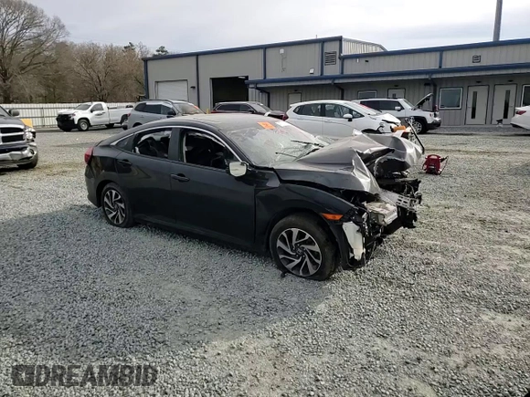 2017 Honda Civic Sedan EX with VIN 2HGFC2F73HH526925, listed as a Copart auction lot 47747635 with 0 mi miles and Salvage Title. Bid and sale history available at carsss.com. Image 11.