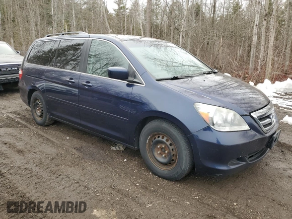 2007 Honda Odyssey EX with VIN 5FNRL38467B102180, listed as a Copart auction lot 52302215 with 374,291 mi miles and Clean Title. Bid and sale history available at carsss.com. Image 4.