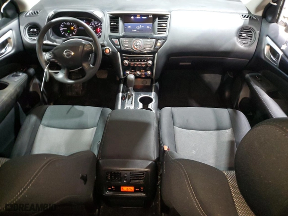 2017 Nissan Pathfinder S with VIN 5N1DR2MMXHC601891, listed as a Copart auction lot 48224485 with 96,224 mi miles and Salvage Title. Bid and sale history available at carsss.com. Image 8.