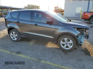 2018 Ford Escape S with VIN 1FMCU0F71JUB44345, listed as a Copart auction lot 47023335 with 40,849 mi miles and Salvage title. Bid and sale history available at DreamBid. Image 4.