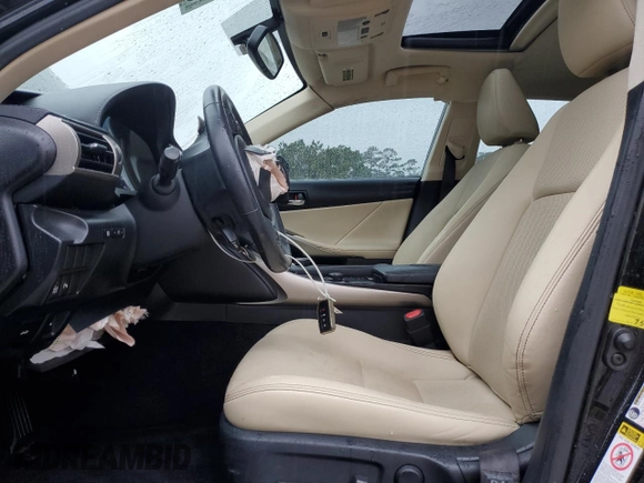 2014 Lexus IS 250 z VIN JTHBF1D28E5020269, wystawiony jako Copart lot #50464165 z przebiegiem 96 310 mil mil oraz Czysty tytuł • Clean title. Historia ofert i sprzedaży dostępna na DreamBid. Obrazek 7.