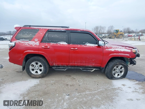 2018 Toyota 4Runner SR5 with VIN JTEBU5JR5J5535848, listed as a IAAI auction lot 41405864 with 112,214 mi miles and . Bid and sale history available at DreamBid. Image 14.