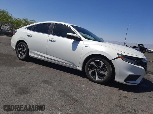 2022 Honda Insight EX z VIN 19XZE4F56NE003261, wystawiony jako Copart lot #54652515 z przebiegiem 58 493 mil mil oraz Szkoda całkowita • Salvage title. Historia ofert i sprzedaży dostępna na DreamBid. Obrazek 4.