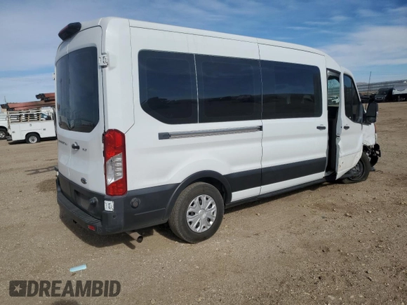 2020 Ford Transit Passenger XL with VIN 1FBAX2C89LKA24856, listed as a Copart auction lot 86316684 with 93,910 mi miles and Salvage title. Bid and sale history available at DreamBid. Image 3.