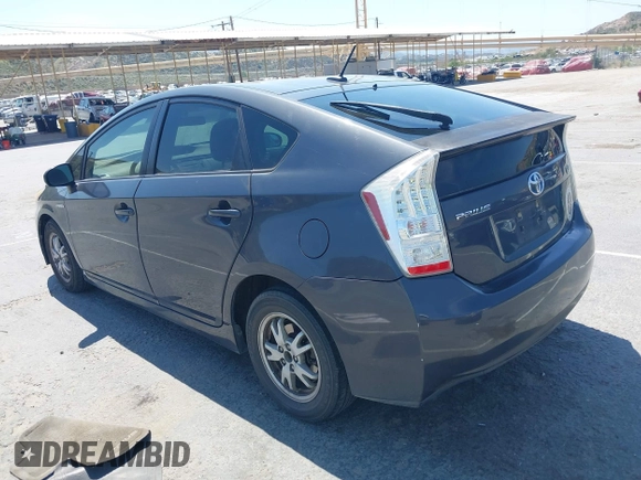 2011 Toyota Prius I with VIN JTDKN3DU5B0250166, listed as a IAAI auction lot 41984071 with 263,991 mi miles. Bid and sale history available at carsss.com. Image 3.