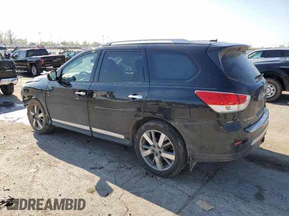 2015 Nissan Pathfinder Platinum с VIN 5N1AR2MM3FC636241, выставлен на аукционе Copart как лот 52376665 с пробегом 142 148 миль миль и Списание • Salvage title. История ставок и продаж доступна на DreamBid. Изображение 2.