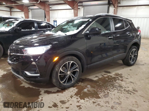 2023 Buick Encore GX Select с VIN KL4MMESL4PB080986, выставлен на аукционе Copart как лот 87046604 с пробегом 16 284 миль миль и Списание • Salvage title. История ставок и продаж доступна на DreamBid. Изображение 1.