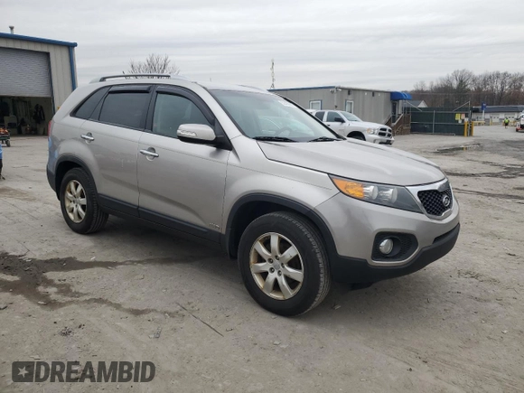 2012 Kia Sorento LX with VIN 5XYKTCA65CG287757, listed as a Copart auction lot 51490665 with 246,434 mi miles and Clean Title. Bid and sale history available at carsss.com. Image 4.