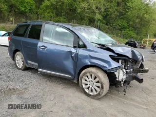 2014 Toyota Sienna Limited with VIN 5TDDK3DC0ES074864, listed as a Copart auction lot 55680115 with Not provided miles and Salvage title. Bid and sale history available at DreamBid. Image 4.