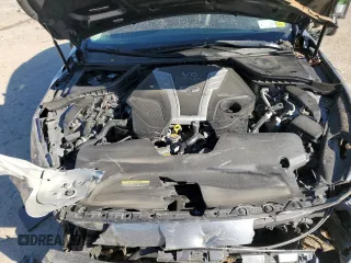 2017 Infiniti Q50 3.0t Sport with VIN JN1EV7AR8HM833565, listed as a Copart auction lot 46193885 with 90,906 mi miles and Salvage Title. Bid and sale history available at carsss.com. Image 13.
