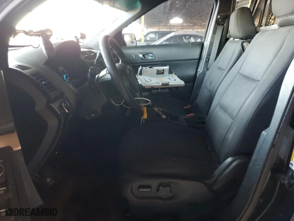 2018 Ford Police Interceptor Utility with VIN 1FM5K8AT4JGB68042, listed as a Copart auction lot 84876514 with 94,264 mi miles and Salvage Title. Bid and sale history available at carsss.com. Image 7.