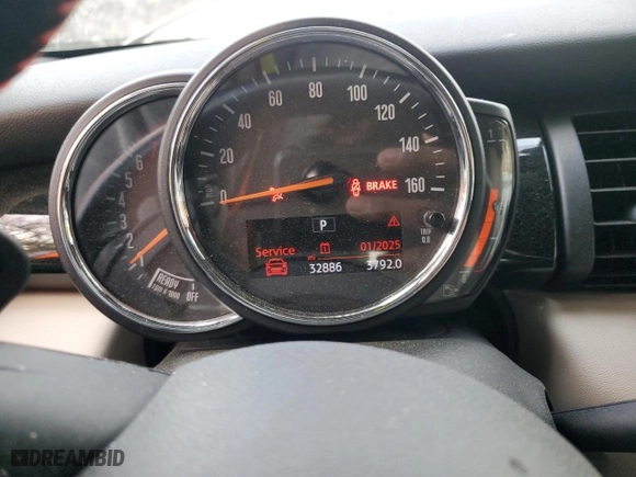 2019 MINI Convertible Cooper S with VIN WMWWG9C53K3E40166, listed as a Copart auction lot 50588705 with 32,886 mi miles and Salvage Title. Bid and sale history available at carsss.com. Image 9.