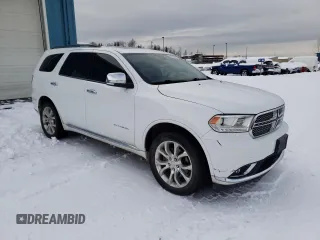 2017 Dodge Durango Citadel with VIN 1C4SDJETXHC611282, listed as a Copart auction lot 78170864 with 73,939 mi miles and Clean Title. Bid and sale history available at carsss.com. Image 4.