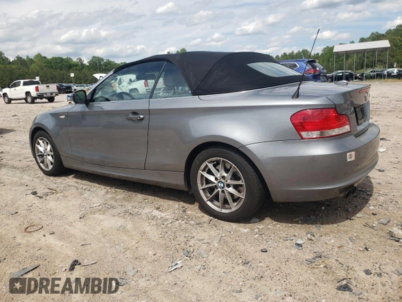 2011 BMW 1 Series 128i с VIN WBAUN1C55BVH83029, выставлен на аукционе Copart как лот 55914785 с пробегом 134 239 миль миль и Чистый • Clean title. История ставок и продаж доступна на DreamBid. Изображение 2.