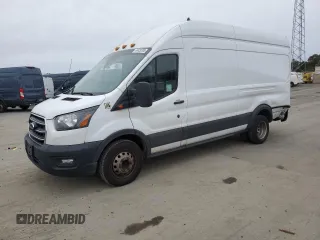2020 Ford Transit Cargo with VIN 1FTBF4XG7LKB21098, listed as a Copart auction lot 44429335 with 163,011 mi miles and Salvage Title. Bid and sale history available at DreamBid. Image 1.