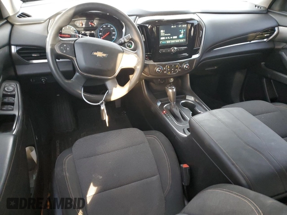 2018 Chevrolet Traverse LS with VIN 1GNEVLKW3JJ196030, listed as a Copart auction lot 84103714 with 108,762 mi miles and Salvage Title. Bid and sale history available at carsss.com. Image 8.