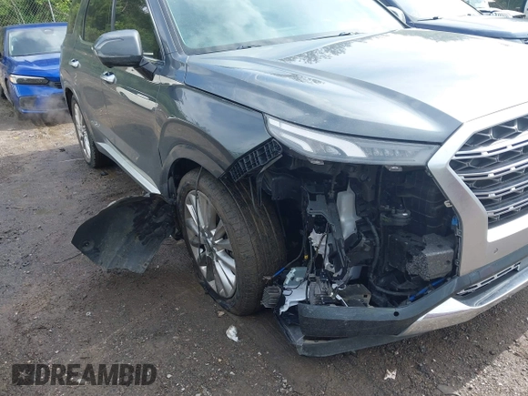 2020 Hyundai Palisade Limited z VIN KM8R54HE6LU144273, wystawiony jako IAAI lot #42113740 z przebiegiem 80 528 mil mil oraz . Historia ofert i sprzedaży dostępna na DreamBid. Obrazek 6.