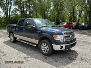 2014 Ford F-150 XL with VIN 1FTFW1ET9EFB16013, listed as a Copart auction lot 55620795 with 231,203 mi miles and Clean Title. Bid and sale history available at carsss.com. Image 1.