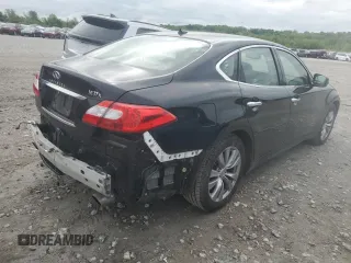 2013 Infiniti M z VIN JN1BY1AR5DM604133, wystawiony jako Copart lot #56890095 z przebiegiem 202 593 mil mil oraz Szkoda całkowita • Salvage title. Historia ofert i sprzedaży dostępna na DreamBid. Obrazek 3.