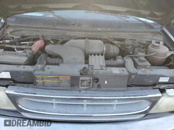2001 Ford Econoline Passenger XL with VIN 1FBSS31L41HA97689, listed as a Copart auction lot 42326915 with 131,072 mi miles and Salvage title. Bid and sale history available at DreamBid. Image 12.