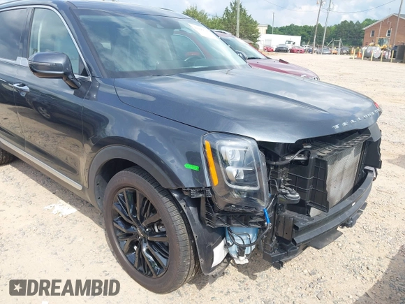 2022 Kia Telluride SX with VIN 5XYP54HC2NG266272, listed as a IAAI auction lot 42499725 with 46,577 mi miles and . Bid and sale history available at DreamBid. Image 18.
