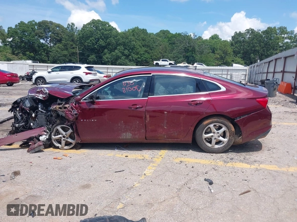 2016 Chevrolet Malibu LS with VIN 1G1ZB5ST8GF172301, listed as a IAAI auction lot 42497233 with Not provided miles and . Bid and sale history available at DreamBid. Image 14.
