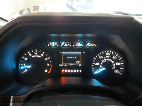 2018 Ford F-150 XL with VIN 1FTEX1CB7JKE81942, listed as a Copart auction lot 49666835 with 128,571 mi miles and Clean Title. Bid and sale history available at carsss.com. Image 9.