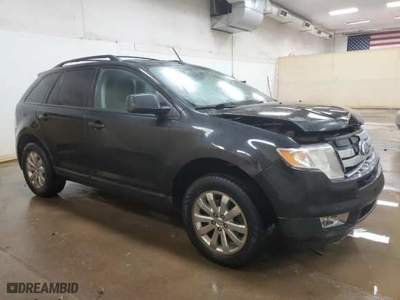 2009 Ford Edge SEL with VIN 2FMDK38C59BA64957, listed as a Copart auction lot 44806385 with 191,169 mi miles and Clean Title. Bid and sale history available at carsss.com. Image 4.