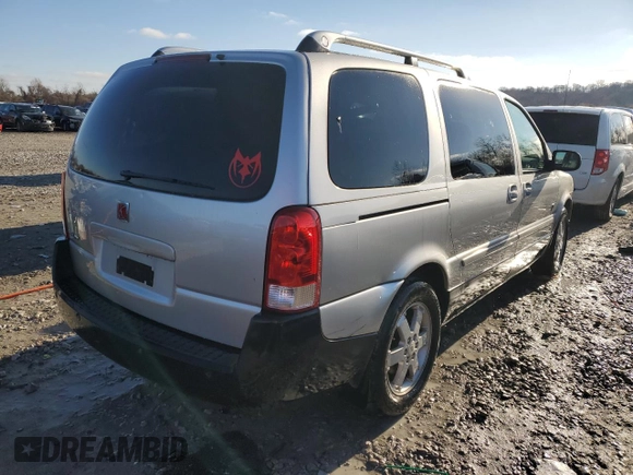 2006 Saturn Relay 3 z VIN 5GZDV23136D180366, wystawiony jako Copart lot #84109144 z przebiegiem 198 201 mil mil oraz Szkoda całkowita • Salvage title. Historia ofert i sprzedaży dostępna na DreamBid. Obrazek 3.