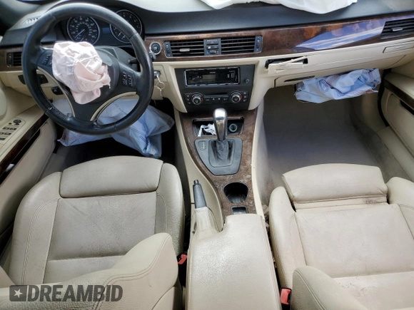 2007 BMW 3 Series 328i with VIN WBAWL13537PX14590, listed as a Copart auction lot 57180425 with Not provided miles and Salvage title. Bid and sale history available at DreamBid. Image 8.