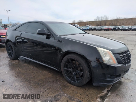 2013 Cadillac CTS Performance with VIN 1G6DK1E31D0127627, listed as a Copart auction lot 50800615 with 205,904 mi miles and Salvage Title. Bid and sale history available at DreamBid. Image 4.