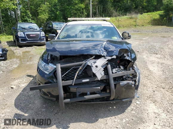 2018 Ford Police Interceptor with VIN 1FAHP2MK4JG140847, listed as a Copart auction lot 60397585 with 58,905 mi miles and Salvage title. Bid and sale history available at DreamBid. Image 5.