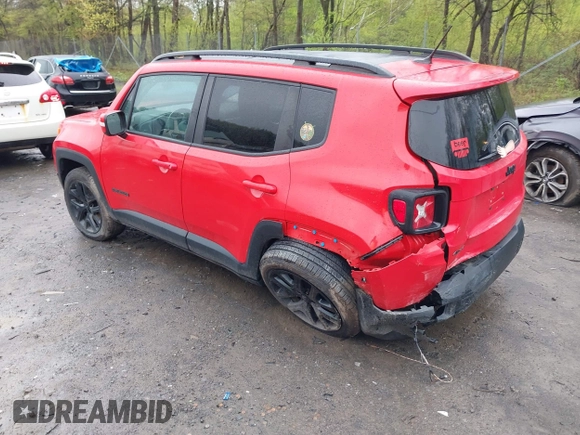 2017 Jeep Renegade Latitude z VIN ZACCJBBB9HPF61937, wystawiony jako IAAI lot #42168485 z przebiegiem 103 459 mil mil oraz . Historia ofert i sprzedaży dostępna na DreamBid. Obrazek 3.