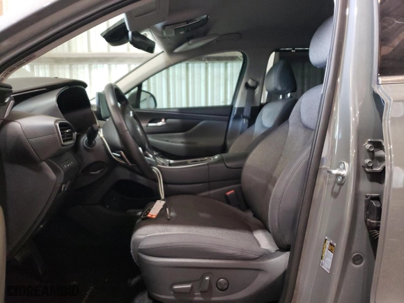 2023 Hyundai Santa Fe Hybrid Blue with VIN 5NMS2DA12PH020892, listed as a Copart auction lot 65989974 with NaN miles and Salvage Title. Bid and sale history available at carsss.com. Image 7.