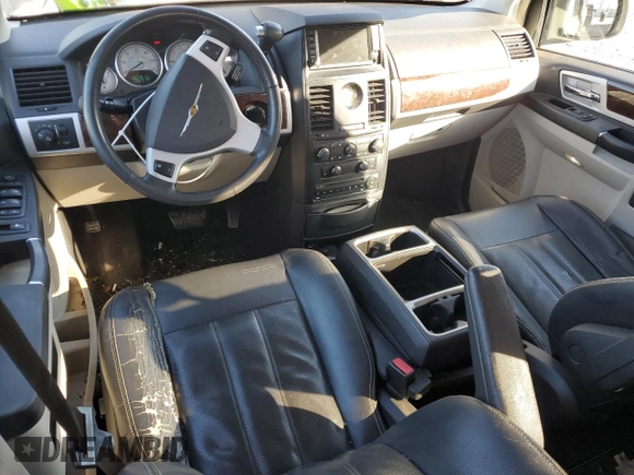 2010 Chrysler Town & Country Touring Plus with VIN 2A4RR8D17AR454651, listed as a Copart auction lot 43749375 with 211,594 mi miles and Salvage Title. Bid and sale history available at carsss.com. Image 8.