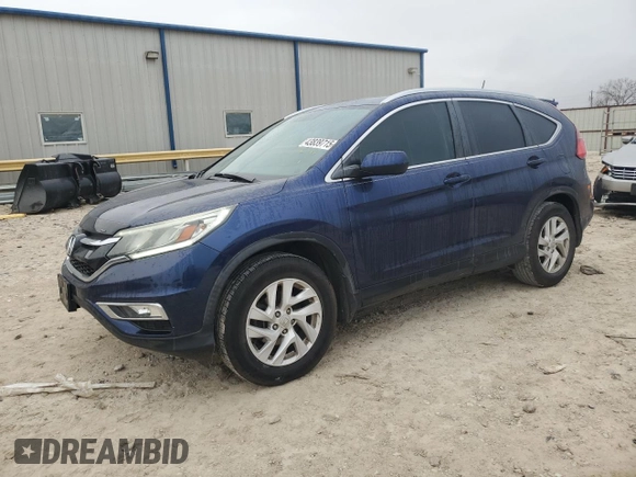 2015 Honda CR-V EX-L with VIN 2HKRM3H79FH527576, listed as a Copart auction lot 43839715 with 127,670 mi miles and Salvage Title. Bid and sale history available at DreamBid. Image 1.