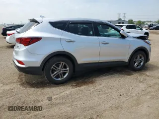 2017 Hyundai Santa Fe 2.4L with VIN 5XYZTDLB0HG437926, listed as a Copart auction lot 60034725 with 80,313 mi miles and Salvage title. Bid and sale history available at DreamBid. Image 3.