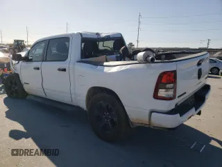 2024 Ram 1500 Big Horn with VIN 1C6SRFFTXRN211250, listed as a Copart auction lot 49993935 with 18,528 mi miles and Salvage title. Bid and sale history available at DreamBid. Image 2.