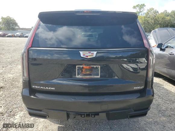 2022 Cadillac Escalade Sport Platinum with VIN 1GYS4GKT6NR125966, listed as a Copart auction lot 73709344 with 0 mi miles and Non Repairable. Bid and sale history available at carsss.com. Image 6.