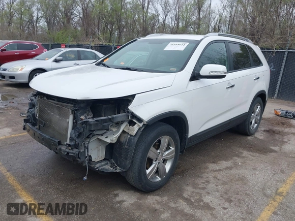 2012 Kia Sorento EX with VIN 5XYKU4A6XCG290754, listed as a IAAI auction lot 41918932 with 190,679 mi miles and . Bid and sale history available at carsss.com. Image 18.