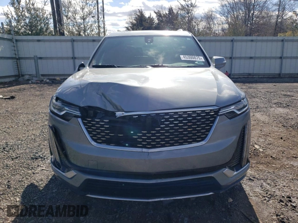 2023 Cadillac XT6 AWD Luxury with VIN 1GYKPBR43PZ106884, listed as a Copart auction lot 45300875 with 37,334 mi miles and Salvage Title. Bid and sale history available at carsss.com. Image 5.