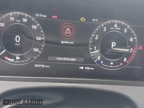 2018 Land Rover Range Rover Velar S with VIN SALYB2RX6JA768739, listed as a IAAI auction lot 42268443 with 93,738 mi miles and . Bid and sale history available at DreamBid. Image 15.