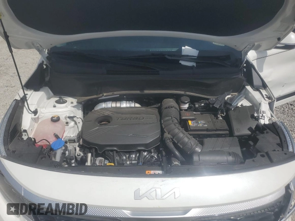 2022 Kia Seltos SX with VIN KNDETCA2XN7286078, listed as a Copart auction lot 53471595 with 35,193 mi miles and Salvage title. Bid and sale history available at DreamBid. Image 12.