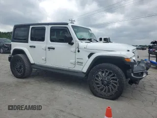 2022 Jeep Wrangler Unlimited Sahara с VIN 1C4HJXEN0NW262439, выставлен на аукционе Copart как лот 57469545 с пробегом 30 336 миль миль и Списание • Salvage title. История ставок и продаж доступна на DreamBid. Изображение 4.