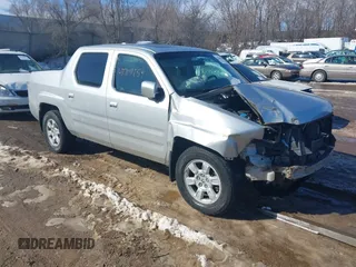 2007 Honda Ridgeline RTL w/Leather with VIN 2HJYK16547H516191, listed as a IAAI auction lot 41707254 with 179,917 mi miles. Bid and sale history available at carsss.com. Image 1.