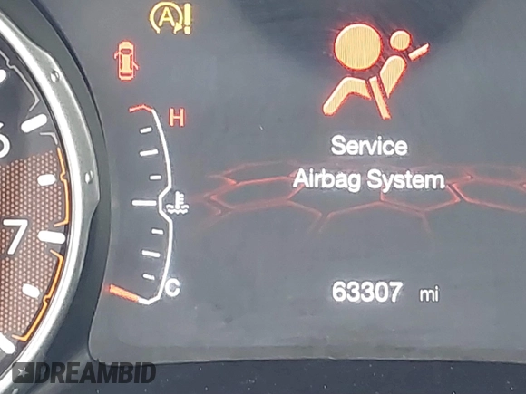 2019 Jeep Compass Latitude with VIN 3C4NJDBB0KT813014, listed as a IAAI auction lot 41560221 with 63,307 mi miles. Bid and sale history available at carsss.com. Image 7.
