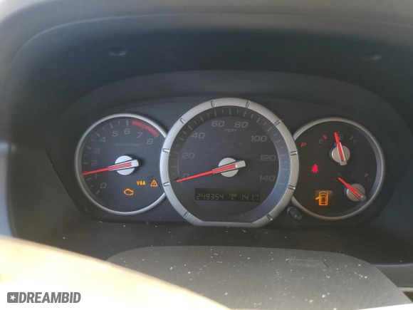 2006 Honda Pilot EX-L with RES with VIN 5FNYF28636B005046, listed as a Copart auction lot 87370014 with 249,354 mi miles and Salvage Title. Bid and sale history available at carsss.com. Image 9.