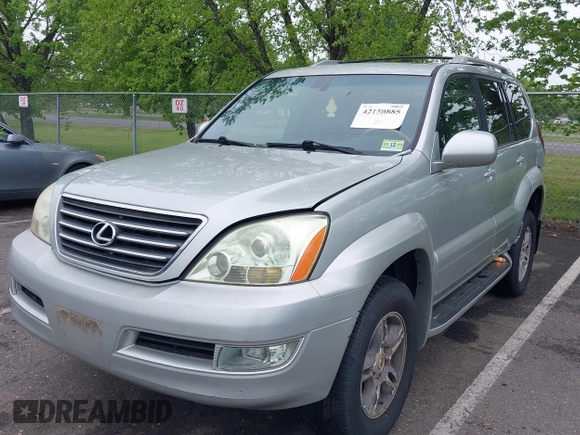 2004 Lexus GX 470 with VIN JTJBT20XX40032417, listed as a IAAI auction lot 42150885 with 180,568 mi miles. Bid and sale history available at carsss.com. Image 19.