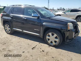 2013 GMC Terrain Denali with VIN 2GKFLYE32D6419374, listed as a Copart auction lot 47652795 with 189,750 mi miles and Clean Title. Bid and sale history available at DreamBid. Image 4.